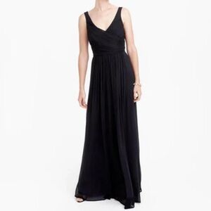 J Crew Heidi Silk Maxi Dress - Bridesmaid / Prom / Wedding / Event
